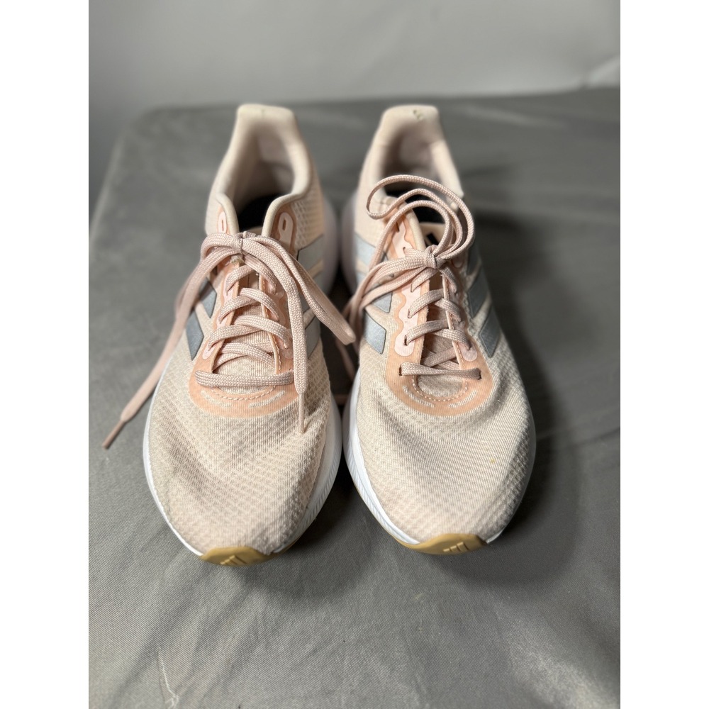Adidas Runfalcon 3.0 Womens Running Shoes Peach Pink Silver IE3021 Size 9
